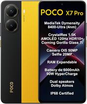 Smartphone Xiaomi Poco X7 Pro 5G Dual Sim 6.67" 12GB/256GB Yellow (Global)