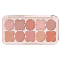 Paleta Rubor Miss Rose 055N 10 Colores
