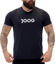Camiseta Joog Basica Poliamida Preta Masculina  Camiseta Jo...