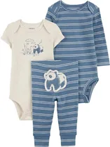 Conjunto para Bebê Carter's 1R077710 - Masculino (3 Peças)