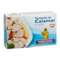 Tentáculos de Lula Vigilante Alho e Pimenta 115G