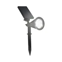 Luz LED Solar Taschibra Espeto para JardíN ES1 3W 6500K 90-150 Lúmenes Autovolt