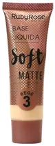 Base Ruby Rose Soft Matte 03 Nude - 29ML