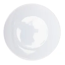 Prato Raso Melamina Branco 25.4CM