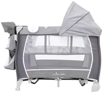 Berço de Viagem Portátil Premium Baby PB2380 Austin 3.0 Cinza  Berço de Vi...