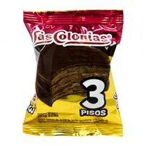 Alfajor Las Colonias Recheio Doce de Leite Cobertura Chocolate Ao Leite 65G