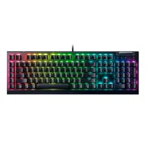 Teclado Razer Blackwidow V4 X RZ03-04701900-R3U1 RGB Switch Yellow Ingles - Preto