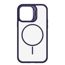 Capa Metal Stand para iPhone 16 - Purple