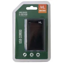 Hub 3 Portas Mtek H-008 3 USB2.0 + Leitor Cartao