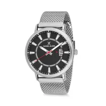 Relógio Analógico Masculino Daniel Klein Premium DK12244-3 - Prata e Preto