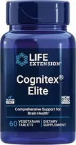 Life Extensión Vitamina Cognitex Elite Pregnenolone 60 Tabs Plastico Azul