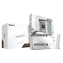 Placa Mãe Gigabyte X870 Aorus Stealth Ice DDR5 Socket AM5 Chipset X870 ATX