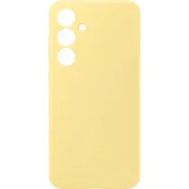 Estojo Protetor Samsung para Galaxy S24 Fe Silicone EF-PS721CYEG - Amarelo