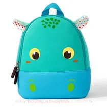Original Mochila Infantil Hipopotamo K55806-3 Verde