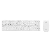 Kit Teclado e Mouse Mtek KM-5197W Sem Fio - Branco