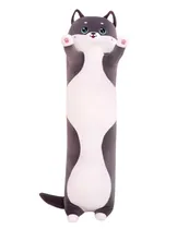 K.K Toys Peluche Almohada de Perro 130CM Gris K55342-5
