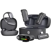 Sistema de Microfone Hollyland Lark Max 2 Ultimate Combo Sem Fio - Preto