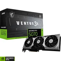 Placa de Vídeo MSI Geforce RTX 5070 Ventus 3X Oc Edition 12 GB GDDR7 (912-V532-007)