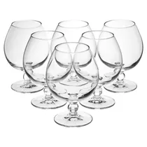Set Copas de Vidrio p/Coñac Pasabahce 530ML