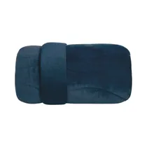 Edredón Altenburg Blend Luxo Velvet King Size Azul