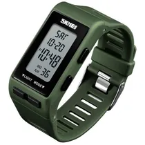 Relógio Skmei 1362 Digital Ag Exército Verde