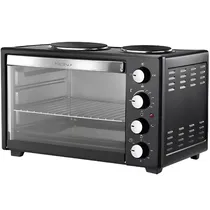 Forno Eletrico Xion XI-HE35 / 35 Litros / 2 Bocas / 1600W / 220V - Preto