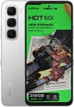 Smartphone Infinix Hot 60I Lte Dual Sim 6.70" 4GB Expansível/256GB Silver