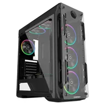 Gabinete Gamemax G510 Optical Preto Argb ATX  Gabinete Ga...
