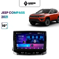 Marco Adpatdor / Frame / Moldura I-Kit 10* Jeep Compass 10" 2021 ( Canbus )  Marco Adpat...