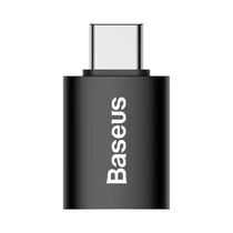 Adaptador Baseus ZJJQ00001 USB-C A USB-A Negro