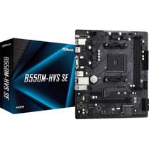 Placa Mae AM4 Asrock B550M-HVS Se DDR4/HDMI/VGA