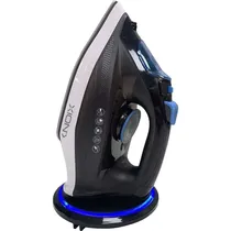 Ferro de Passar A Vapor Sem Fio Xion XI-IRON155I / 2200W / 220V - Preto