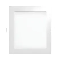 Panel LED Empotrable Ecoville EV-PEMCC24W 24W 3000K 1920 Lúmenes Bivolt Cuadrado
