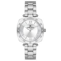 Relogio Analogico Feminino Daniel Klein DK.1.12688-1 Premium Ladies / Pulseira de Aco Inoxidavel - Prata