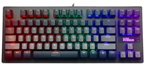 Teclado Gamer Elg FLKTM002 Flakes Power Hyper Power Mecanico USB Inglês
