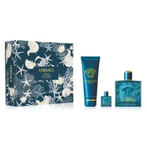 Kit Perfume Versace Eros - Eau de Parfum - Masculino - 100ML + 150ML + 5ML