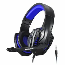 Fone Satellite AE-369B Gamming Azul Fone/Mic