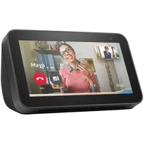 Smart Screen Amazon Echo Show 5 (2DA Geração) de 5.5" com Wi-Fi/Bluetooth/Alexa/Bivolt - Charcoal