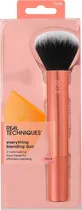 Pincel Difuminador Real Techniques + Esponja de Maquiagem 0518