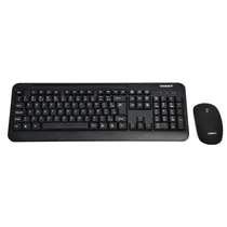 Teclado + Mouse Set Apoio BT 1600 Dpi - Black