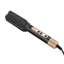 Escova Alisadora Buarn BU-302 / 5 Temperaturas / 45W / 950ºF / 110-240V ~ 50/ 60HZ - Preto
