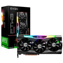Placa de Video EVGA FTW3 Ultra Gaming 24GB Nvidia Geforce RTX3090 GDDR6X 24G-P5-3987-KR 384BITS 1800MHZ, 1XHDMI, 3XDISPLAYPORT
