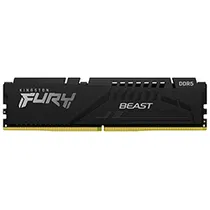 Memória Ram Kingston Fury Beast DDR5 16GB 6000MHZ - Preto (KF560C36BBE2-16)