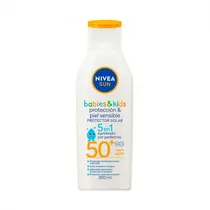 Protetor Solar Nivea Sun Babies Kids Sensitive SPF50 200ML