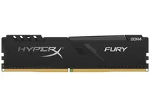 Memória Ram Kingston Hyper-X Fury 8GB / DDR4 / 2666MHZ / 1X8GB - Preto (HX426C16FB3/ 8)