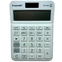 Calculadora Ecopower EP-C303 - Azul Claro