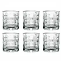Conjunto com 6 Copos de Vidro 270ML