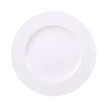 Plato Playo de Porcelana Tramontina Ingrid 96011/802 27 CM Blanco