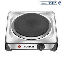 Fogareiro Eletrico Mondial Fast Cook FE-04 - Prata/Preto