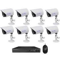 Tucano CCTV K8 1200TVL Kit 8CH FHD 8 Camara